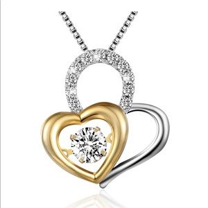 Diamond Gold Heart Necklace
